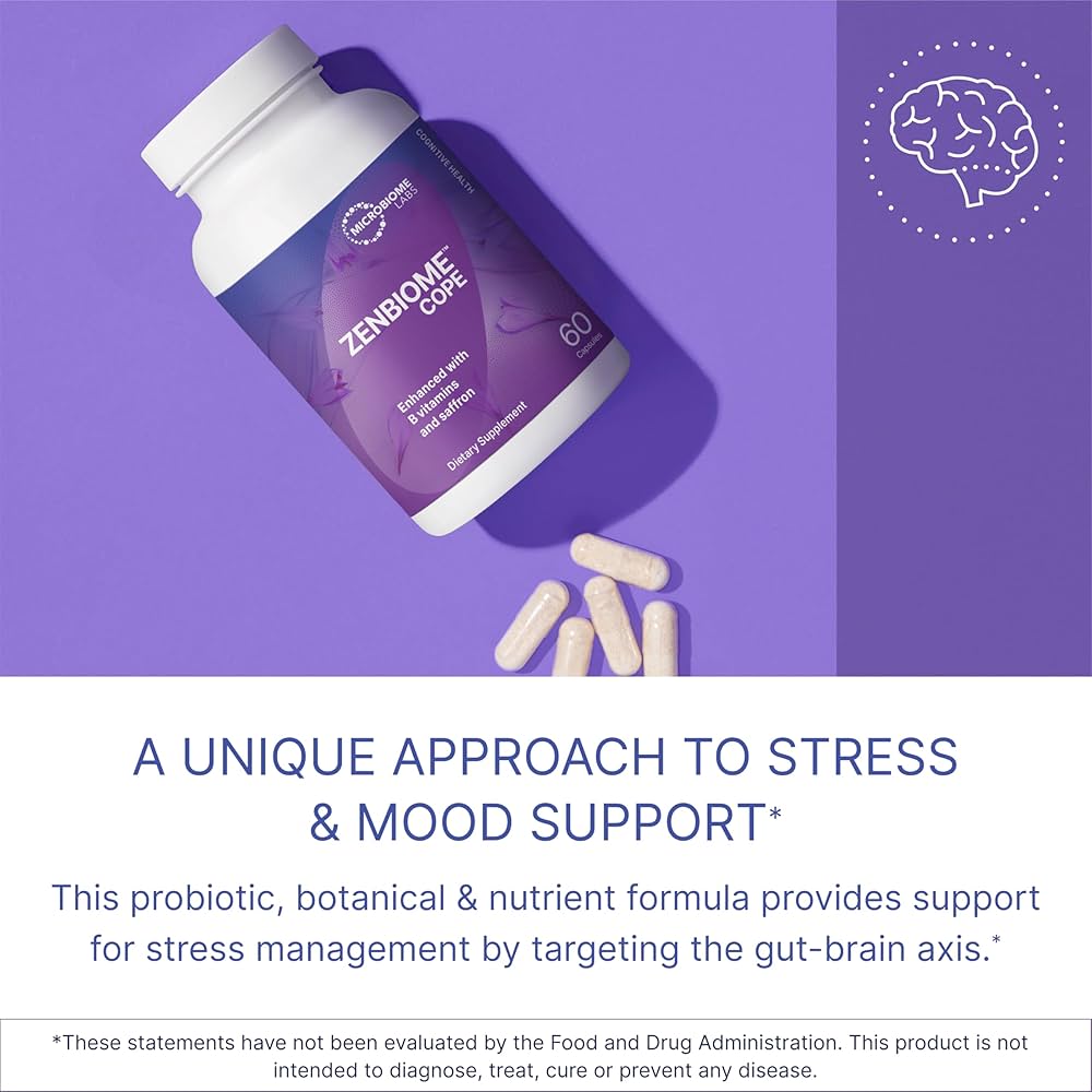 健康・医学 ropipi Amazon.com: Microbiome Labs Zenbiome COPE - Probiotic Mood